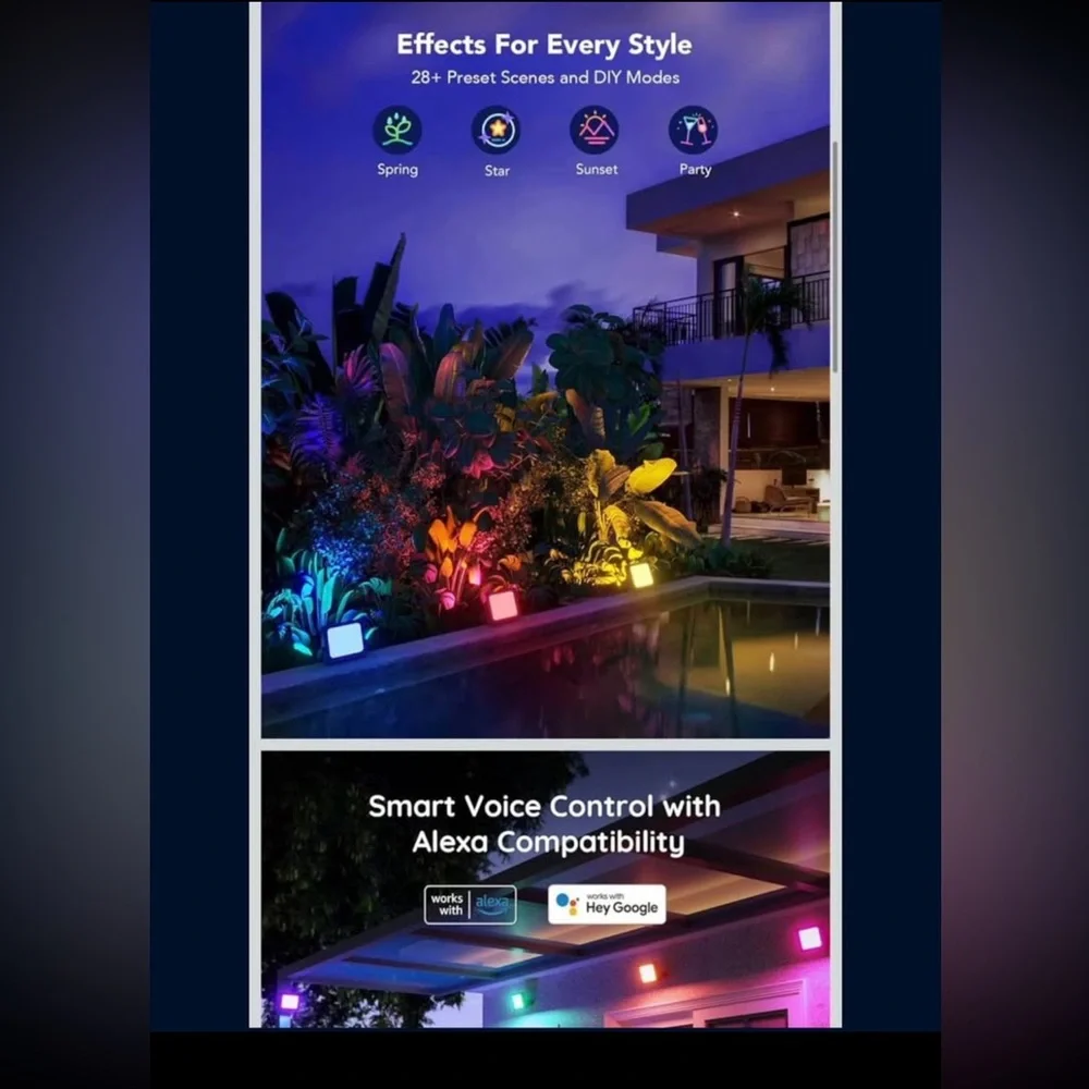Govee Spectral Party Lights with Multicolor LED